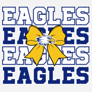 Eagles Cheer  - Women's Fan Favorite Tee Design