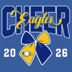 Cheer - Youth Fan Favorite Fleece Pullover Hooded Sweatshirt Design