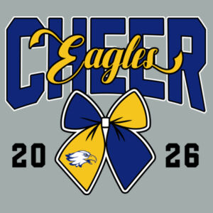 Cheer - Youth Fan Favorite Fleece Pullover Hooded Sweatshirt Design