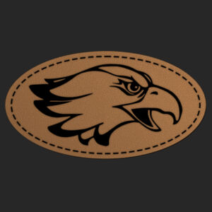 Laser Engraved Patch - 7 Panel Trucker Design