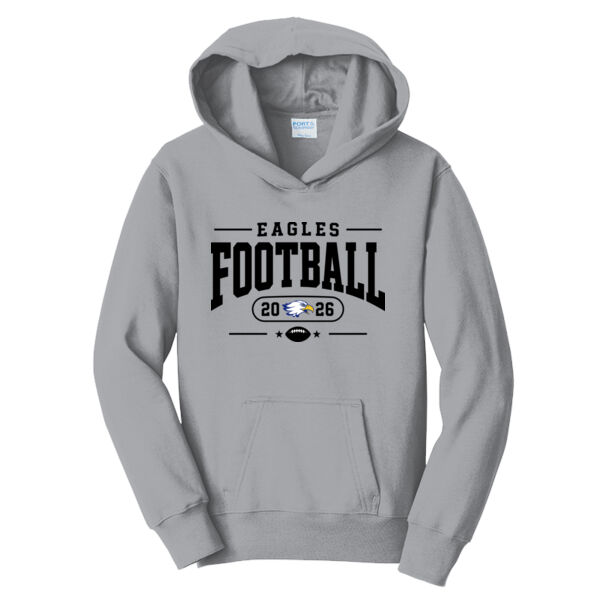 Football - Youth Fan Favorite Fleece Pullover Hooded Sweatshirt Thumbnail