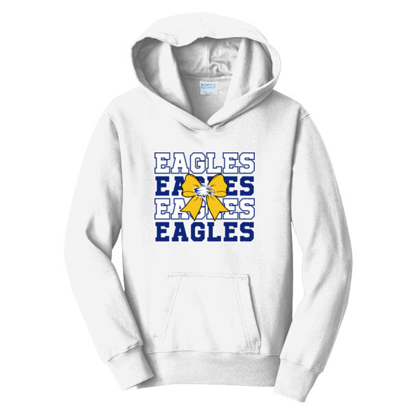 Eagles Cheer  - Youth Fan Favorite Fleece Pullover Hooded Sweatshirt Thumbnail