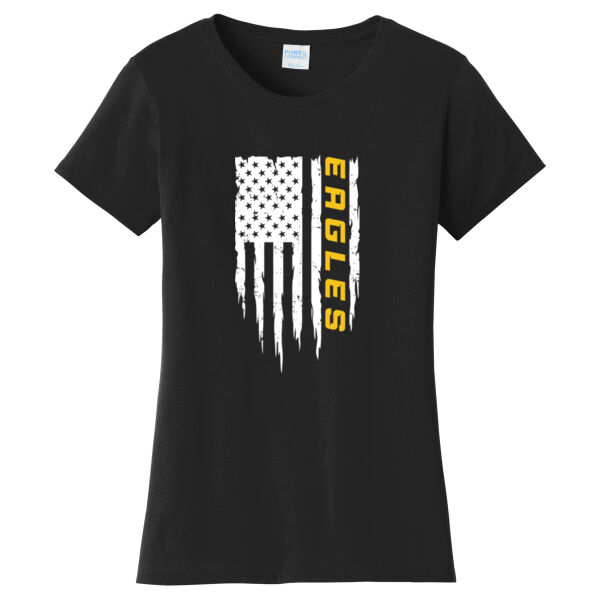 American Flag - Women's Fan Favorite Tee Thumbnail