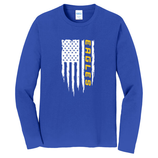 American Flag - Long Sleeve Fan Favorite Tee Thumbnail