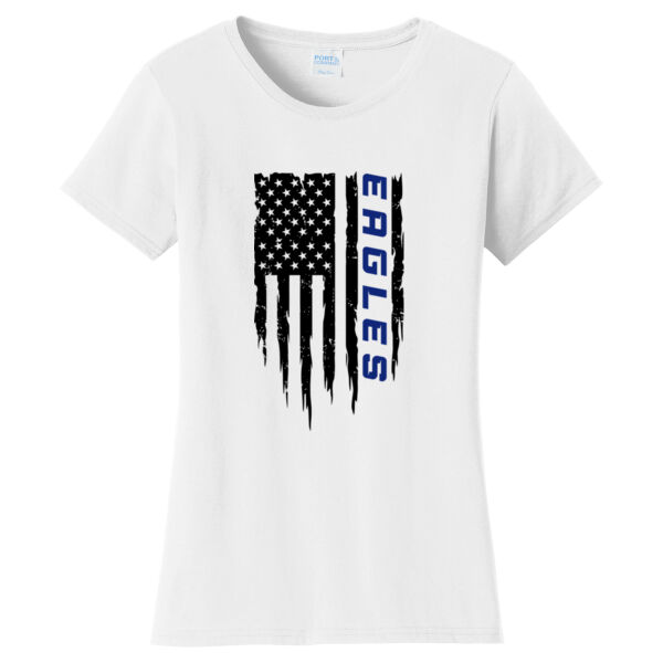 American Flag - Women's Fan Favorite Tee Thumbnail